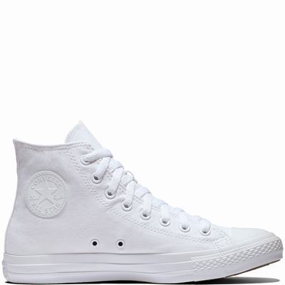 Férfi Converse Chuck Taylor All Star Mono Canvas Magasszárú Cipő CO8451920 Fehér